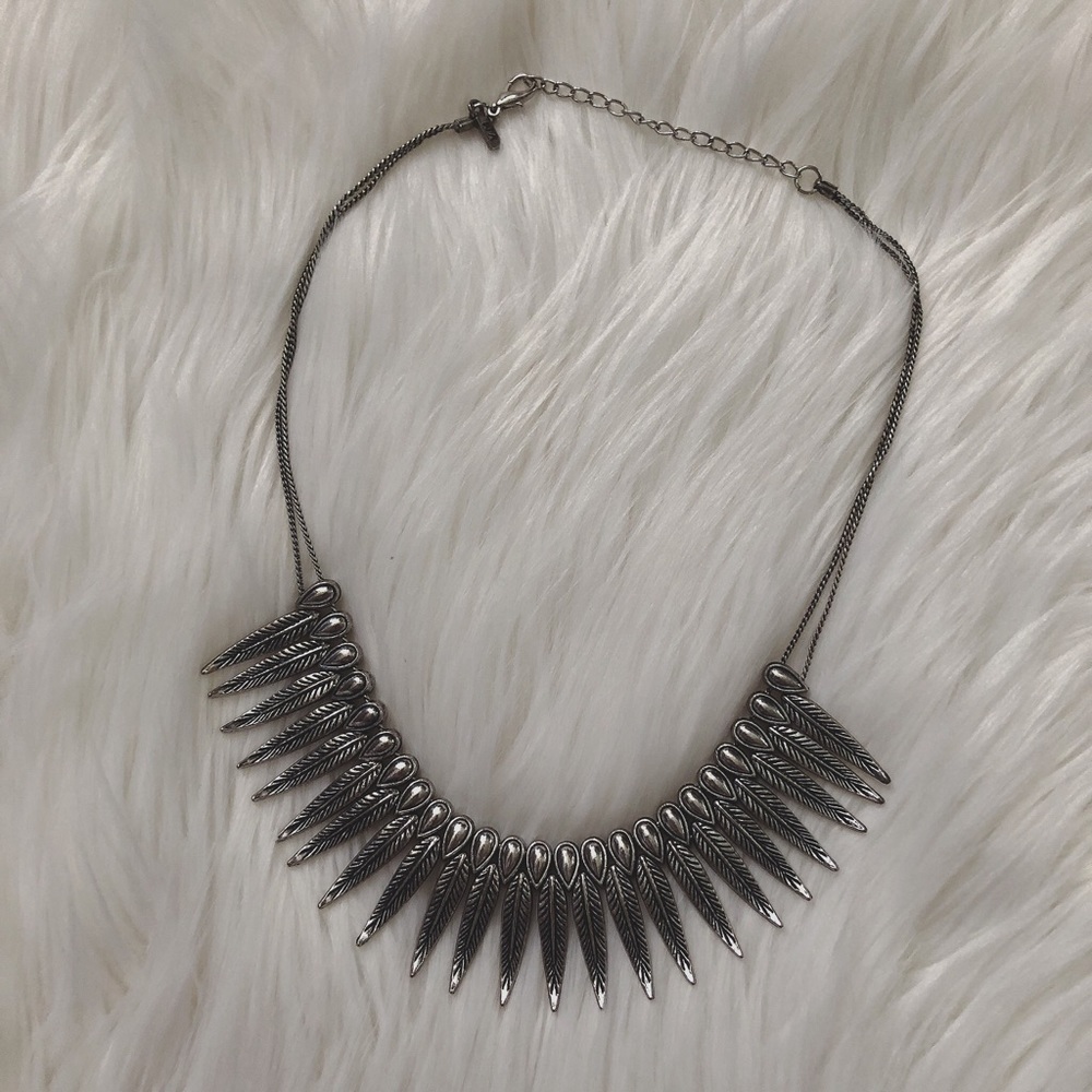 Vanessa Mooney Silver Phoenix Necklace